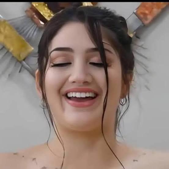 Adult girl chatting